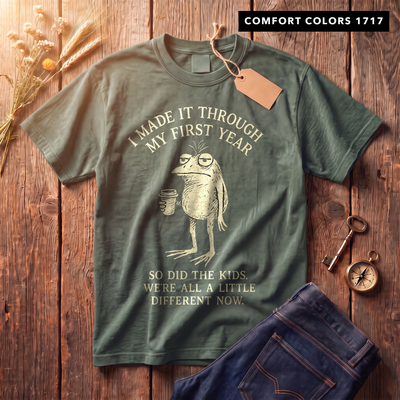 First Year Teacher Survival Shirt | Funny New Teacher Gift