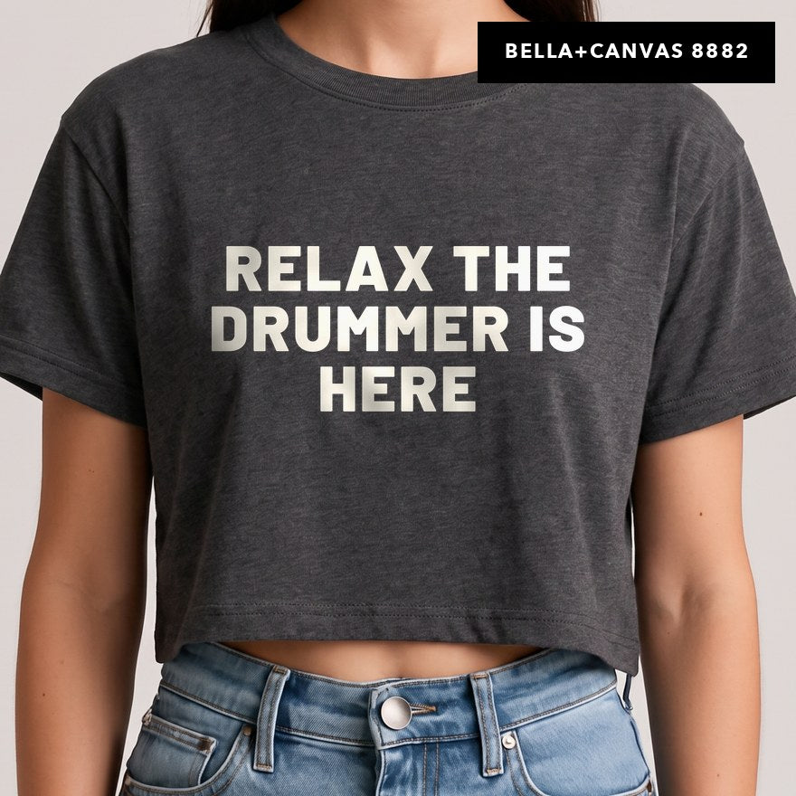 Dark Grey Heather crop8882