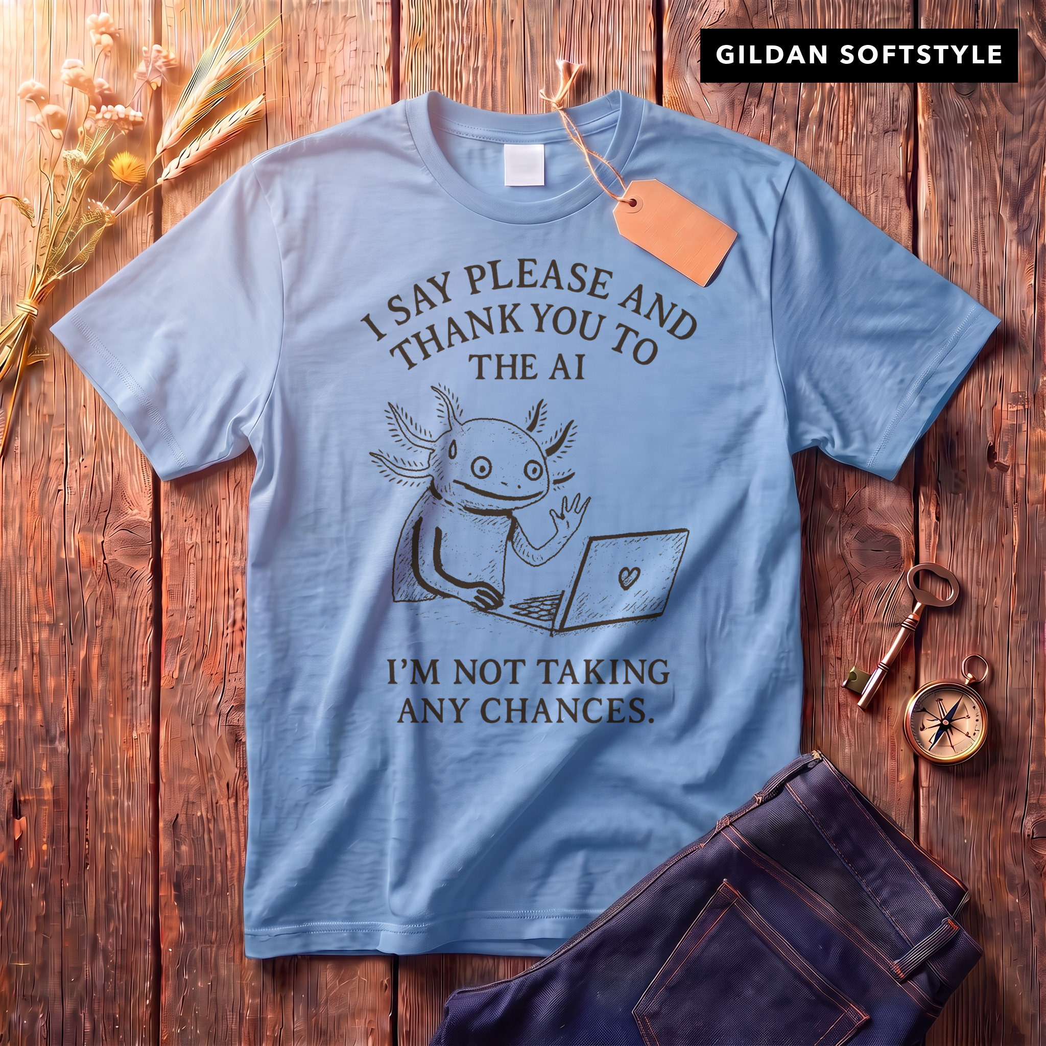Light Blue softstyle