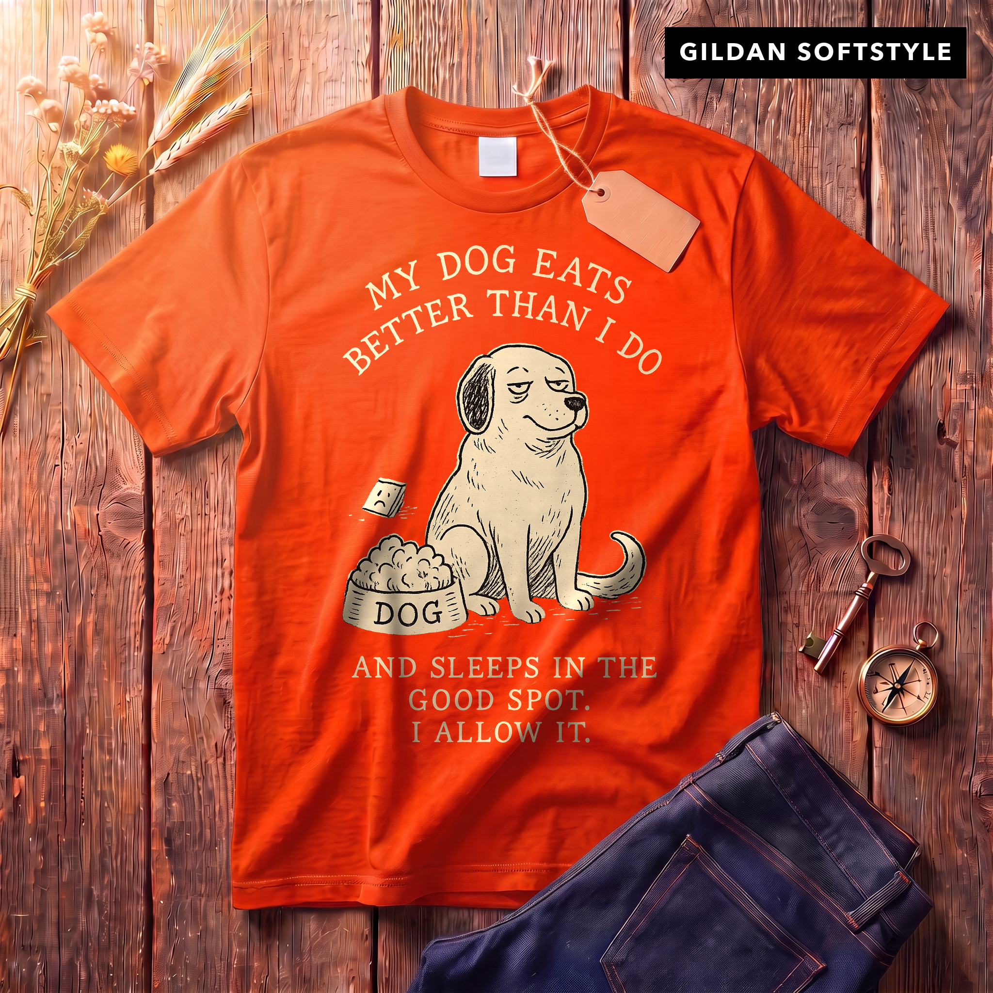 Orange softstyle