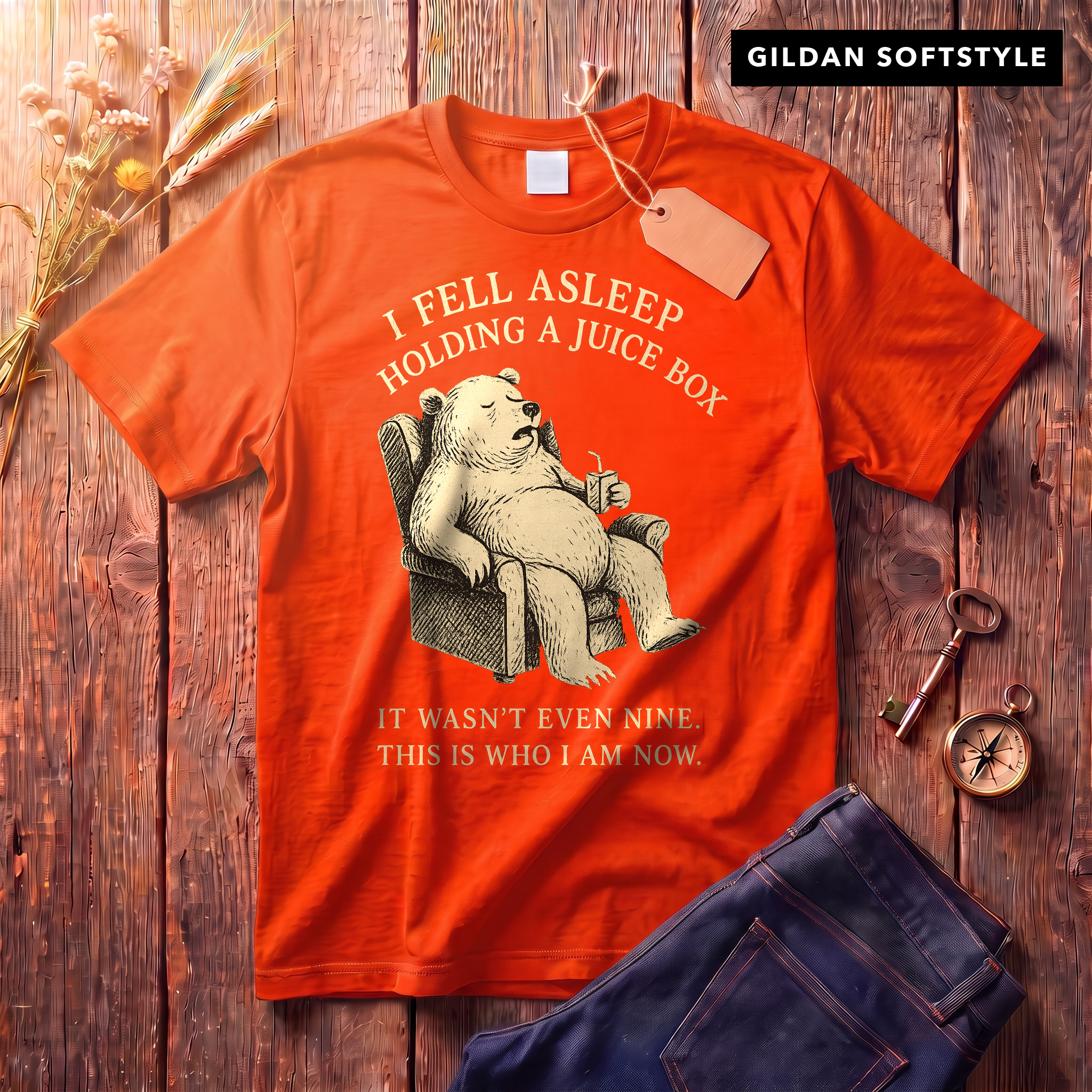 Orange softstyle