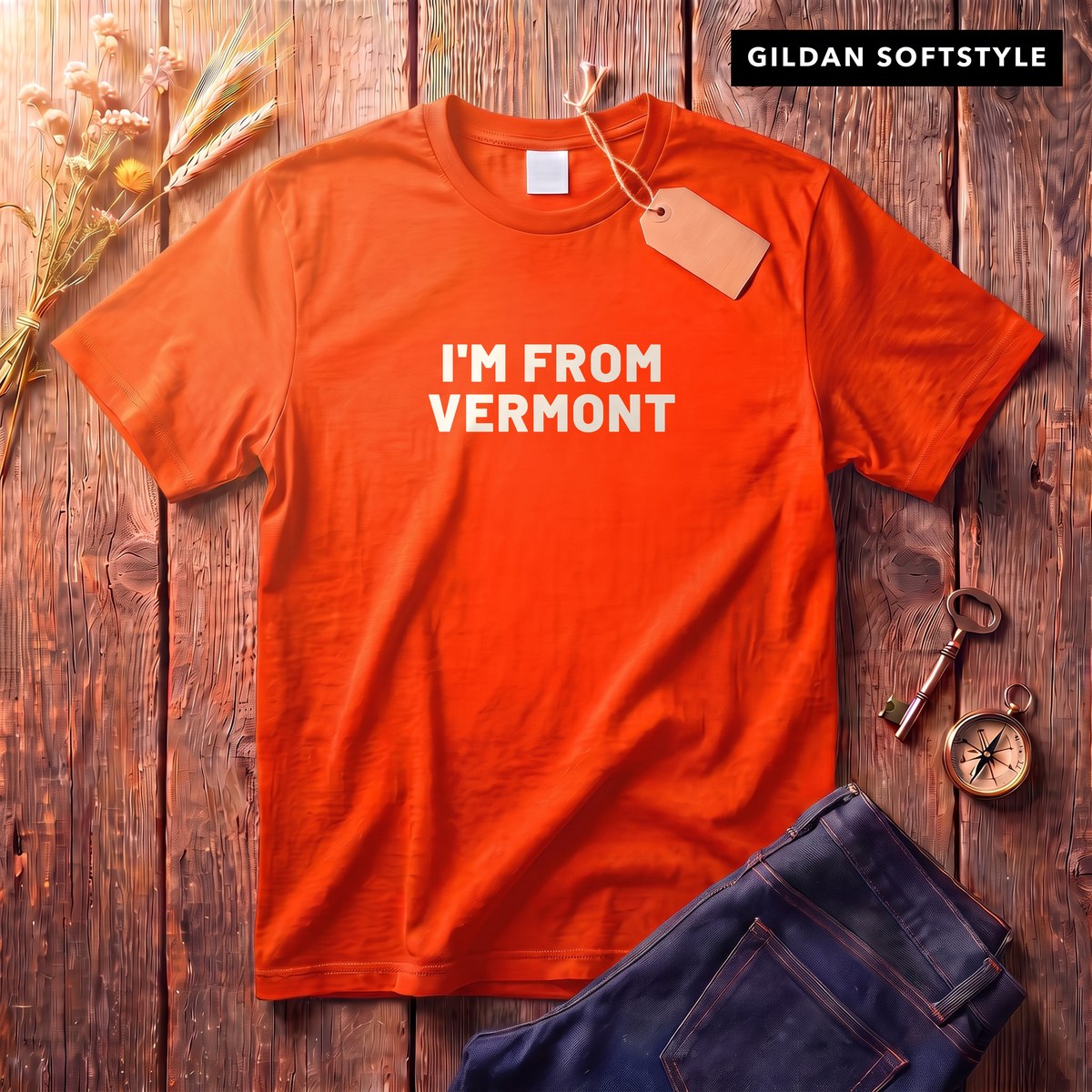 Orange softstyle