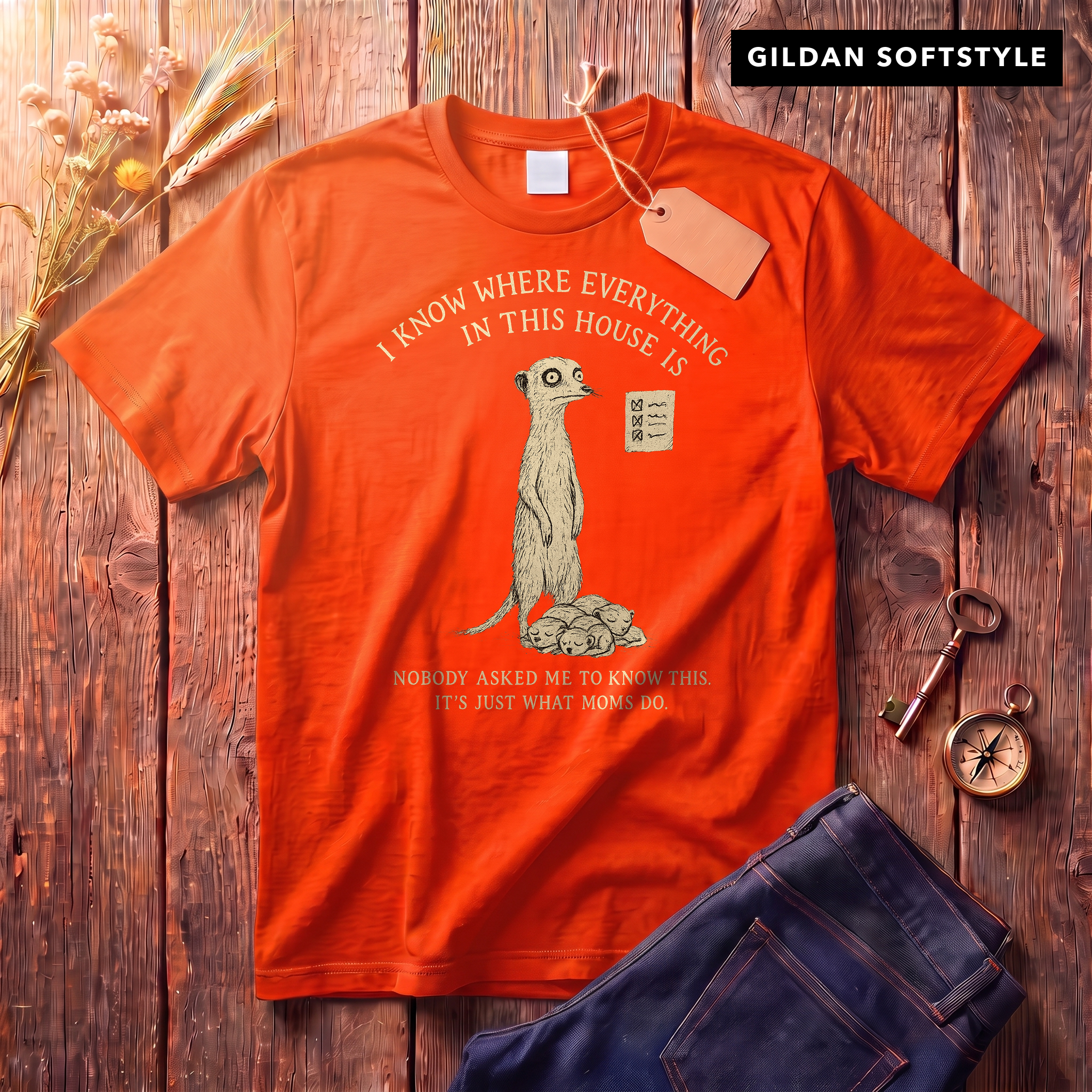 Orange softstyle