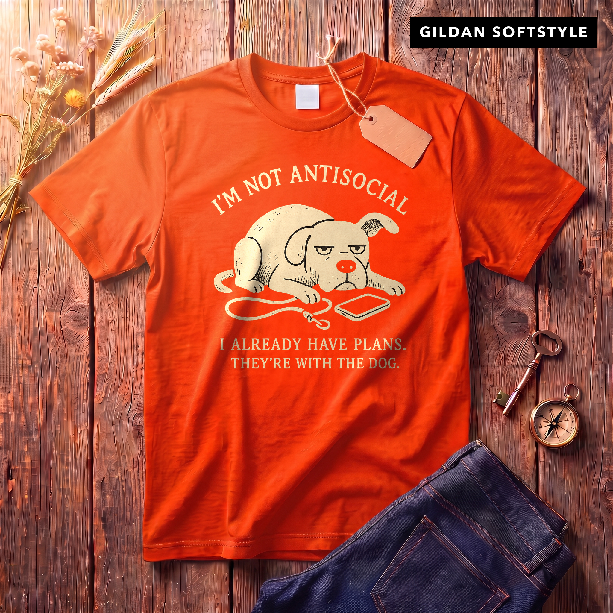Orange softstyle