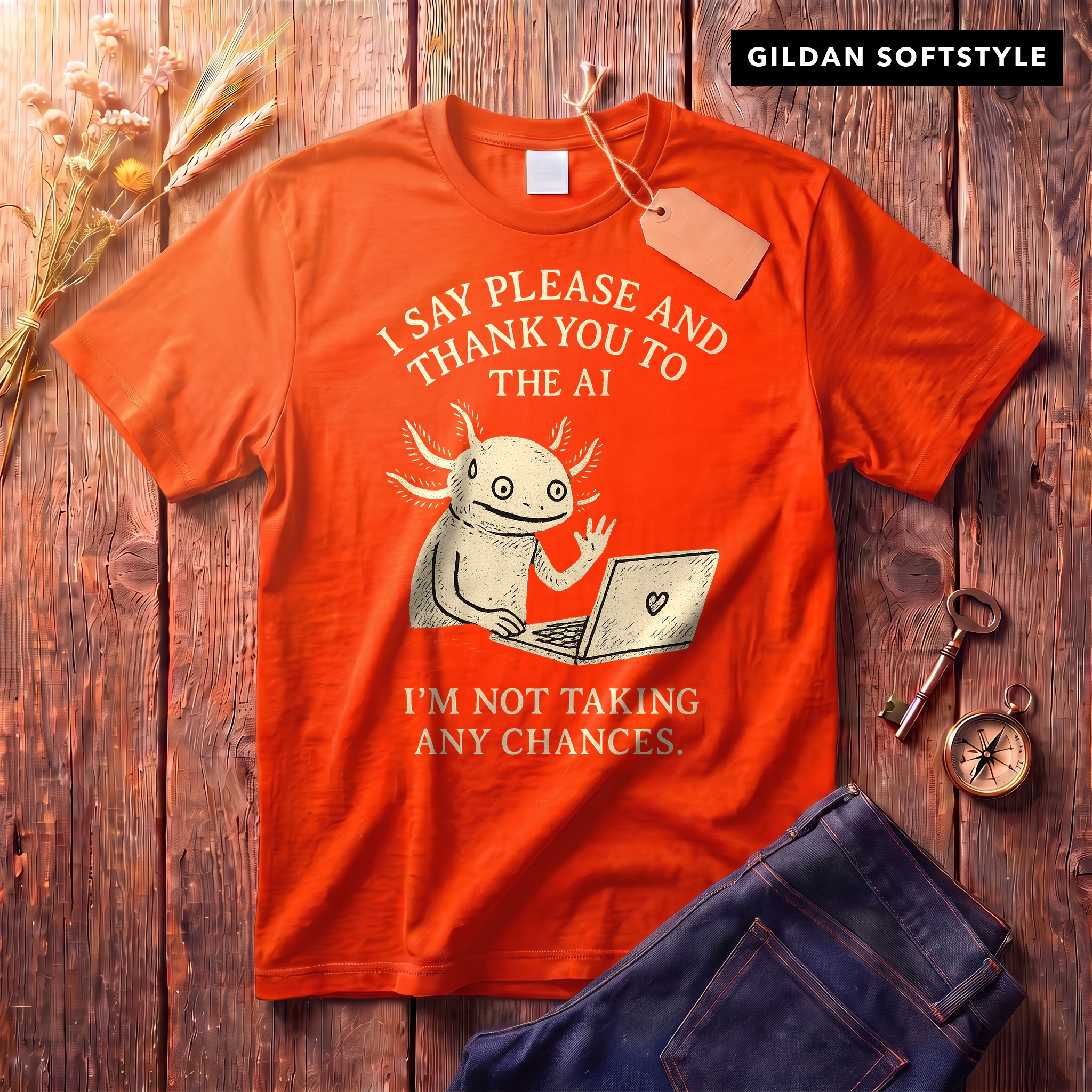 Orange softstyle